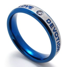 Bague En Titane De Qualité Supérieure, Forme Élégante Et Belles Couleurs