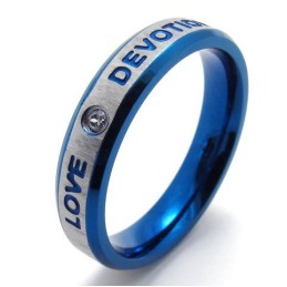 Bague En Titane De Qualité Supérieure, Forme Élégante Et Belles Couleurs