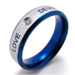 Bague En Titane De Haute Qualité, Design Professionnel Et Belles Couleurs