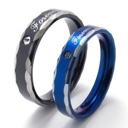 Technologie Sophistiquée Belles Couleurs Bague En Titane De Haute Qualité