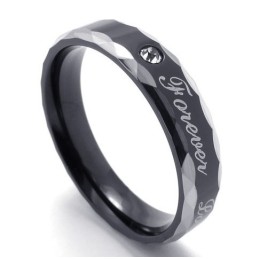 Bague En Titane De Haute Qualité, Design Astucieux Et Couleurs Magnifiques