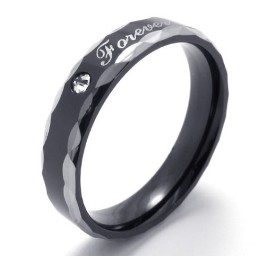 Bague En Titane De Haute Qualité, Design Astucieux Et Couleurs Magnifiques