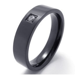 Bague En Titane De Qualité Supérieure Aux Couleurs Délicates Et Finement Traitées
