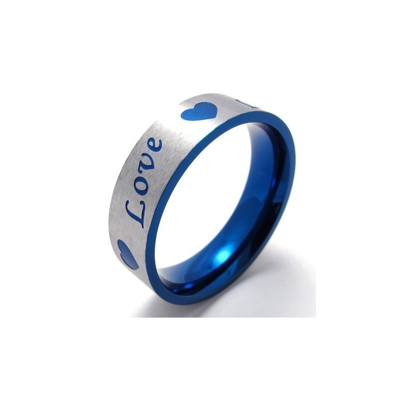 Bague En Titane De Fabrication Habile Et De Belles Couleurs Pour Une Réputation De Longue Date