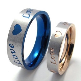 Bague En Titane De Fabrication Habile Et De Belles Couleurs Pour Une Réputation De Longue Date