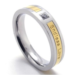 Bague En Titane De Qualité Supérieure, Design Astucieux Et Couleurs Magnifiques