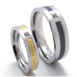 Pour Votre Sélection Couleur Brillance La Reine De La Bague En Titane De Qualité