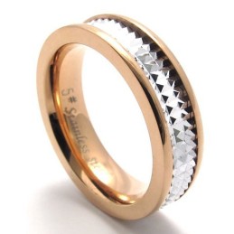 Bague En Titane De Dernière Technologie, Belle Couleur, Excellente Qualité