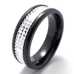 Bague En Titane Durable Et Aux Couleurs Délicates De Dernière Technologie