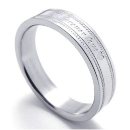 Bague En Titane Au Design Élégant Et Aux Couleurs Éclatantes Pour Une Excellente Réputation Au Pays Et À L'Étranger