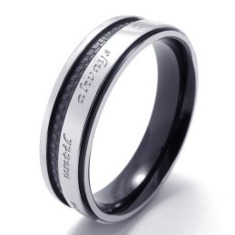 Bague En Titane De Qualité Supérieure Aux Couleurs Délicates Et Au Design Astucieux