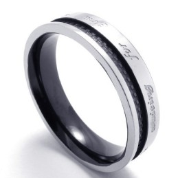 Bague En Titane De Qualité Supérieure Aux Couleurs Délicates Et Au Design Astucieux