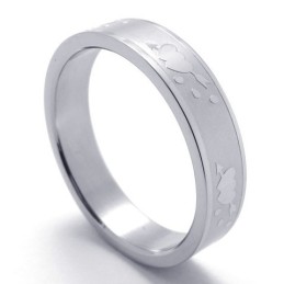Bague En Titane Aux Couleurs Brillantes Et Finement Travaillées Pour Une Excellente Réputation Au Pays Et À L'Étranger