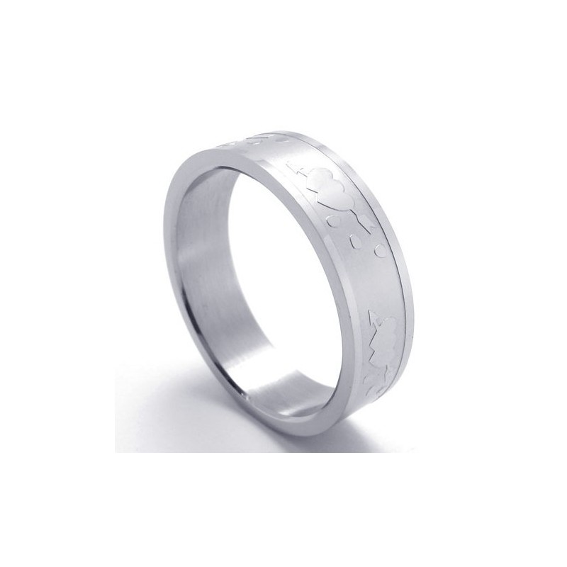 Fabrication Habile, Brillance Des Couleurs Pour Gagner Les Éloges Chaleureux Des Clients Bague En Titane Fabrication Habile, Brillance Des Couleurs Pour Gagner Les Éloges Chaleureux Des Clients Bague En Titane