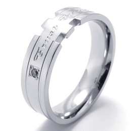 Bague En Titane Élégante, Couleur Brillante, Vendue Dans Le Monde Entier