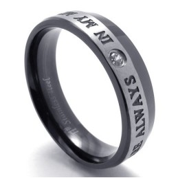 Bague En Titane De Qualité Supérieure, Design Astucieux Et Éclat Des Couleurs
