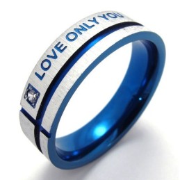 Bague En Titane De Qualité Stable Et Au Design Magnifique