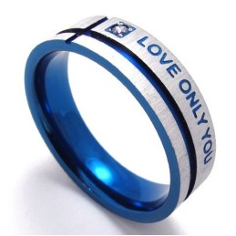 Bague En Titane De Qualité Stable Et Au Design Magnifique