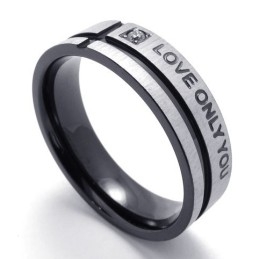 Fabrication Habile Couleurs Délicates Le Roi De La Quantité Bague En Titane
