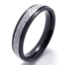 Technologie Sophistiquée Couleurs Délicates Le Roi De La Quantité Bague En Titane