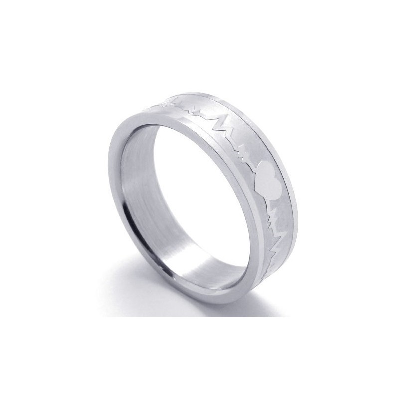 Bague En Titane De Qualité Supérieure, Design Professionnel Et Brillance Des Couleurs Bague En Titane De Qualité Supérieure, Design Professionnel Et Brillance Des Couleurs