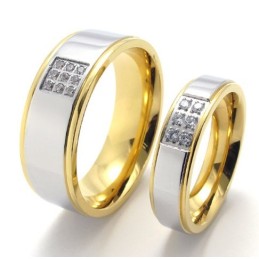 Bague En Titane De Dernière Technologie, Belle Couleur, Qualité Fiable