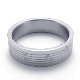 Bague En Titane Élégante, Couleur Brillante, Vendue Dans Le Monde Entier