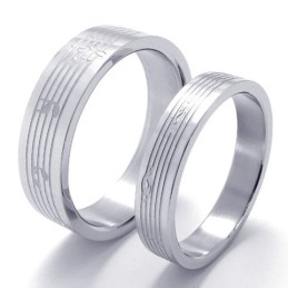 Bague En Titane Élégante, Couleur Brillante, Vendue Dans Le Monde Entier