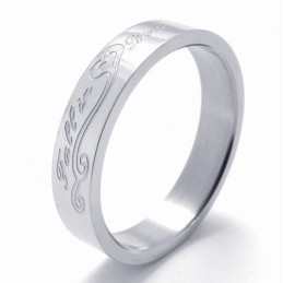 Bague En Titane Aux Motifs Tendance Et Aux Couleurs Éclatantes Pour Une Excellente Réputation Au Pays Et À L'Étranger
