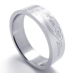 Bague En Titane Élégante, Couleur Brillante, Qualité Et Quantité Garanties