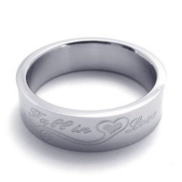 Bague En Titane Élégante, Couleur Brillante, Qualité Et Quantité Garanties