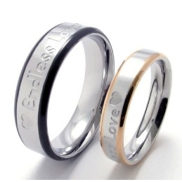 Bague En Titane Au Design Magnifique Et Aux Couleurs Magnifiques, Durable À Utiliser