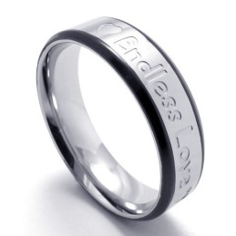Bague En Titane Élégante, Couleur Brillante, Réputation Fiable