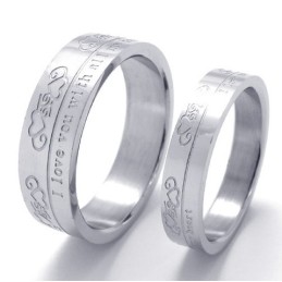 Construction Rationnelle Couleurs Délicates La Reine De La Bague En Titane De Qualité