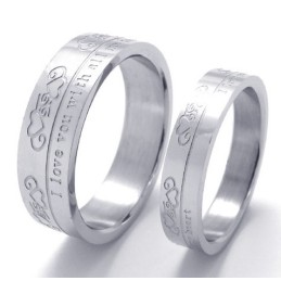 Bague En Titane De Haute Qualité, Styles Variés, Couleurs Délicates