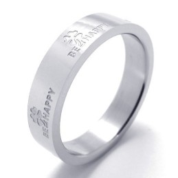 Bague En Titane De Qualité Supérieure, Design Professionnel Et Couleurs Délicates