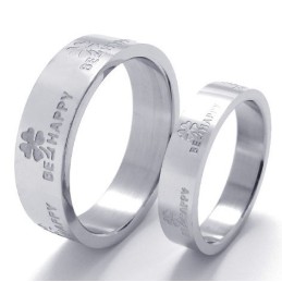 Bague En Titane De Qualité Supérieure, Design Professionnel Et Couleurs Délicates