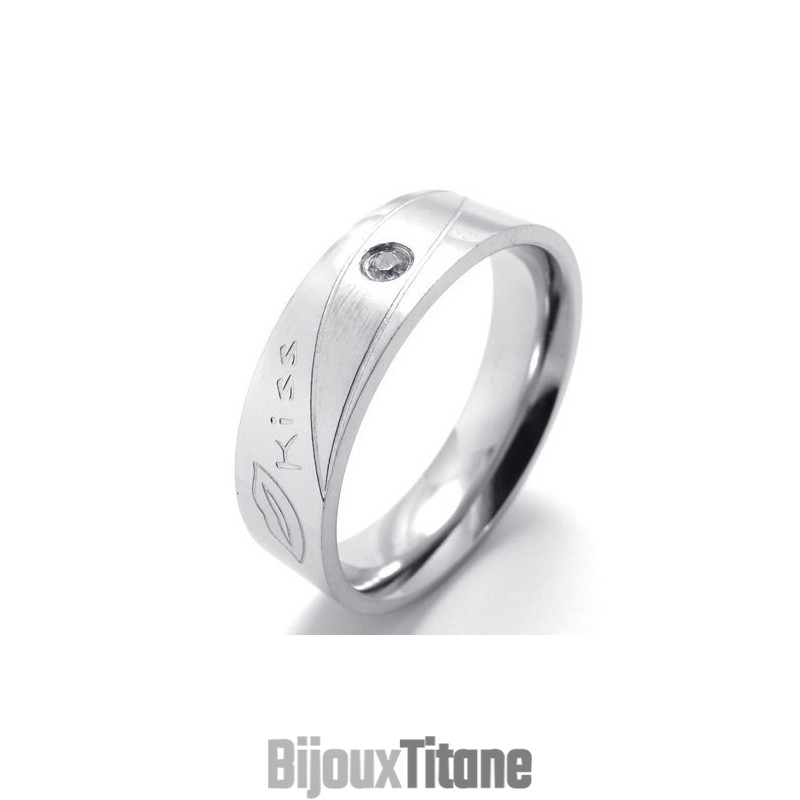 Bague En Titane De Qualité Supérieure, Motifs Tendance, Couleurs Éclatantes