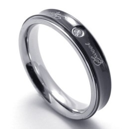 Bague En Titane De Haute Qualité, Design Astucieux, Couleur Brillante