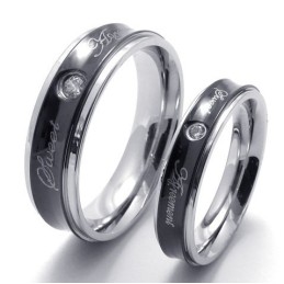 Bague En Titane De Haute Qualité, Design Astucieux, Couleur Brillante