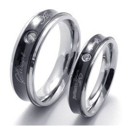 Bague En Titane De Qualité Stable Et Aux Couleurs Délicates Et Au Design Luxueux