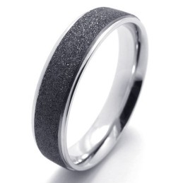 Bague En Titane De Haute Qualité, Design Attrayant, Couleurs Délicates