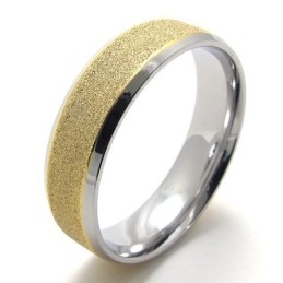 Bague En Titane De Qualité Supérieure, Élégante, Couleur Brillante