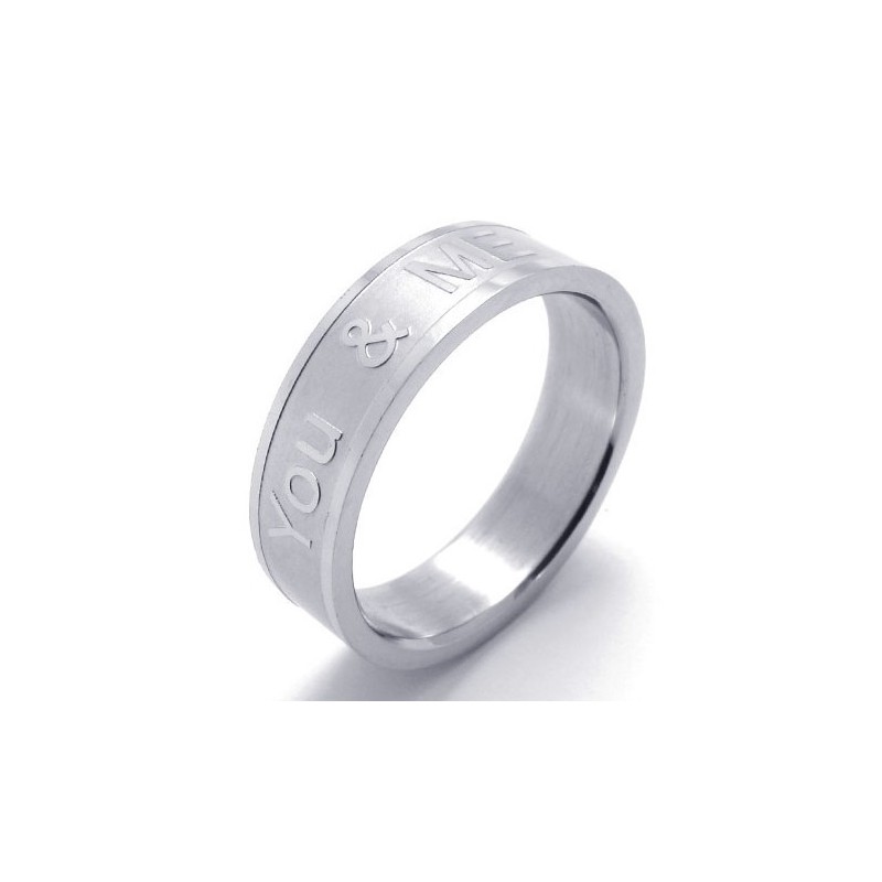 Bague En Titane Élégante, Couleur Brillante, Réputation Fiable