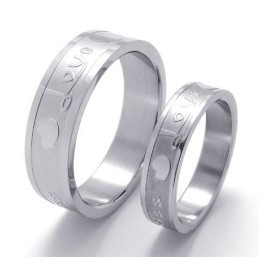Motifs À La Mode, Couleur Brillante, La Bague En Titane De Qualité Supérieure