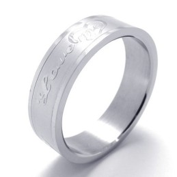 Bague En Titane De Haute Qualité, Finement Traitée, Couleur Brillante