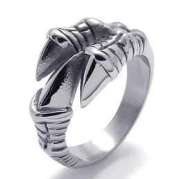 Bague En Titane De Qualité Supérieure, Design Moderne Et Brillant