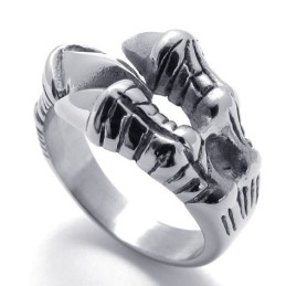 Bague En Titane De Qualité Supérieure, Design Moderne Et Brillant