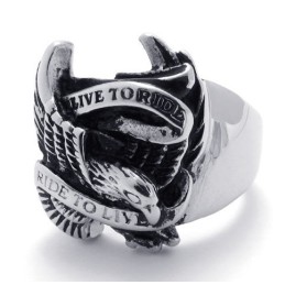 Bague En Titane À La Technologie Sophistiquée, À La Brillance Des Couleurs Et À La Fiabilité