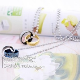 Bagues Croix Bibliques, Amoureux, Couples, Colliers En Titane, Pendentifs